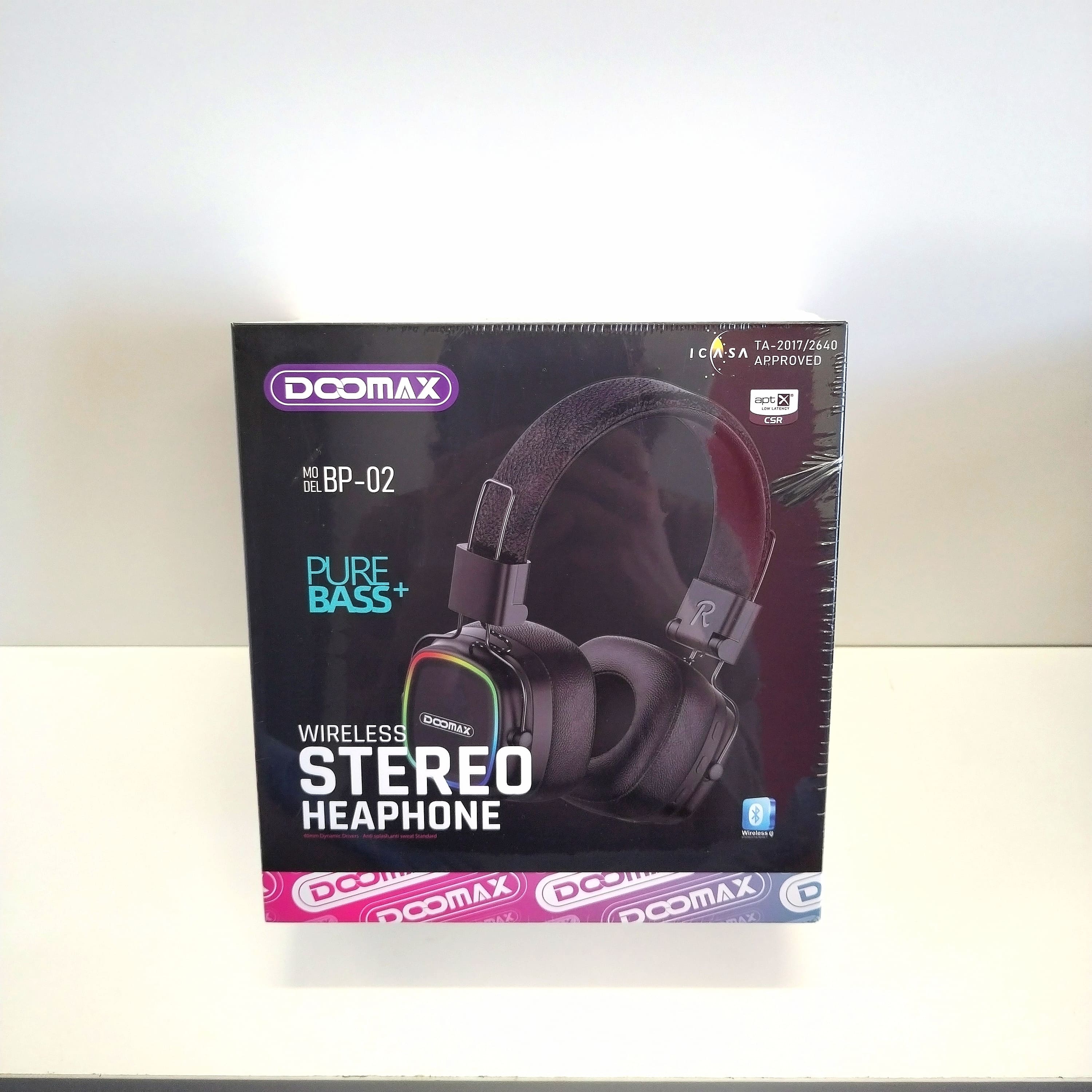 DOOMAX BP-02 Stereo Wireless HeadSet